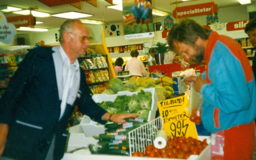 Butikker på Rømø – før og nu